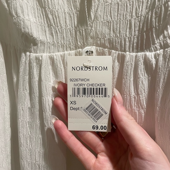 White sweetheart mini dress - Picture 5 of 6